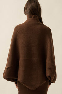 True Believer Ribbed Knit Dolman Shrug Cardigan - ShopPromesa