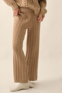 Better Together Cable Knit Sweater Pants - ShopPromesa