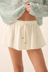 Freshen Up Textured Cotton Bloomer Skort - ShopPromesa