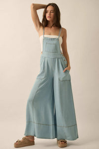 Big River Denim Wide-Leg Overall Jumpsuit - ShopPromesa