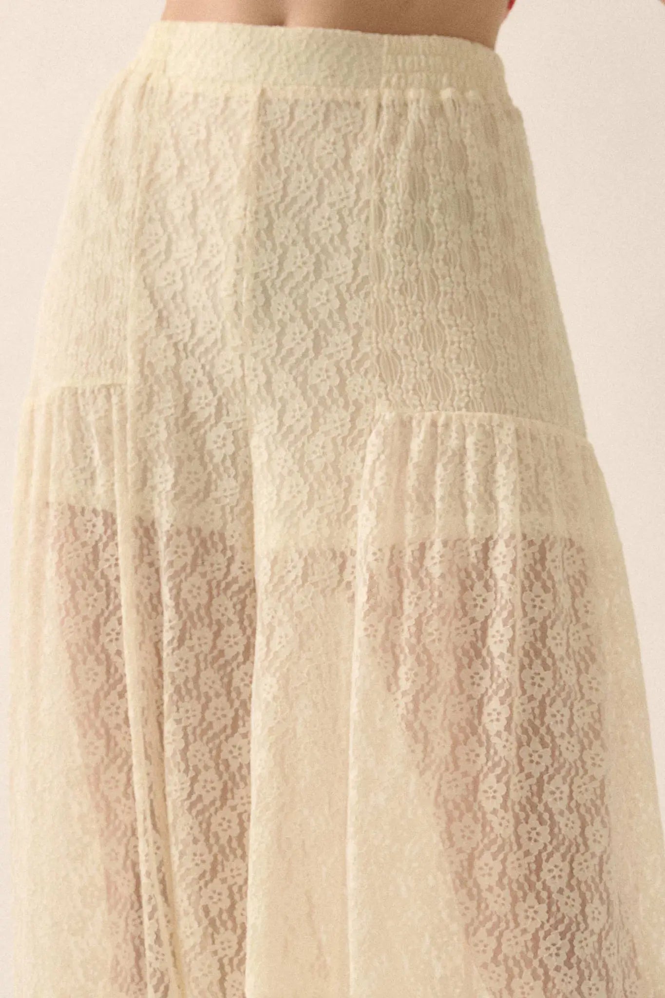 Dreamy Delight Floral Lace Ruffled Wide Leg Pants - ShopPromesa