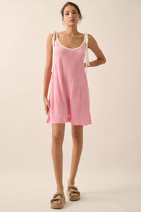 Lazy Daisy Floral Jacquard-Knit Cami Romper - ShopPromesa