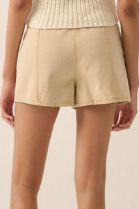 Brand New Day Denim Drawstring Shorts - ShopPromesa