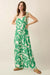 Leaf Me Be Tropical Belted Wide-Leg Jumpsuit - ShopPromesa