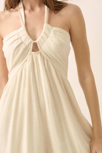 Quiet Confidence High-Waist Halter Jumpsuit - ShopPromesa