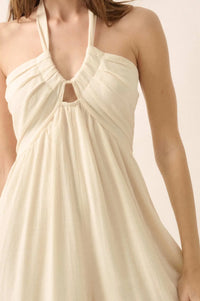 Quiet Confidence High-Waist Halter Jumpsuit - ShopPromesa