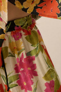 Mahalo Mood Tropical Floral Wide-Leg Pants - ShopPromesa