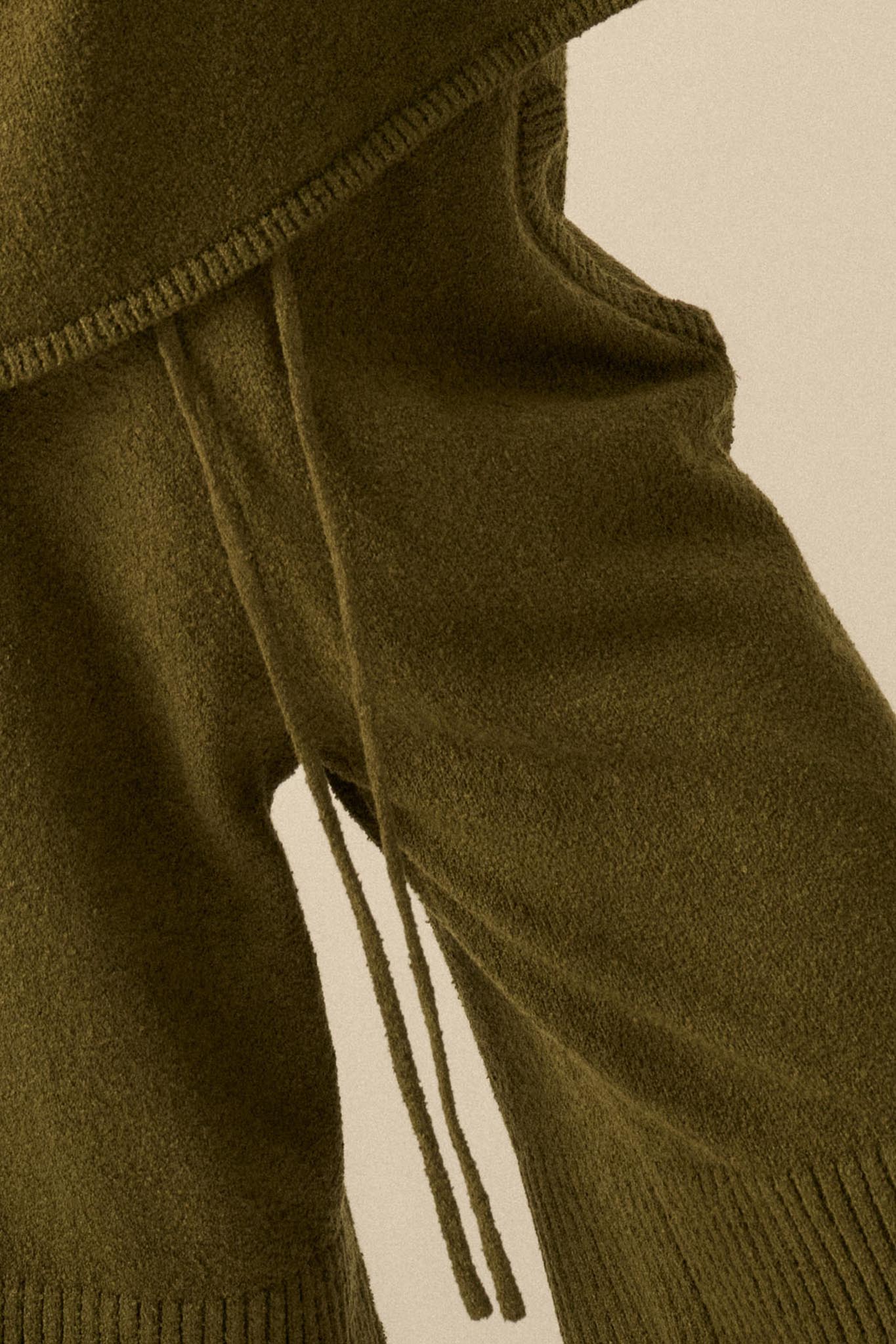 Promise the Label Textured Knit Sweater Shorts - ShopPromesa