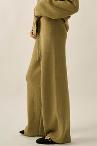 Feeling Great Textured Knit Wide-Leg Sweater Pants - ShopPromesa