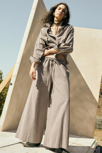 Set It Straight Double Pinstripe Wide-Leg Pants - ShopPromesa