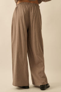 Set It Straight Double Pinstripe Wide-Leg Pants - ShopPromesa