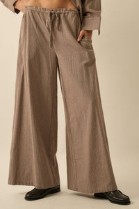 Set It Straight Double Pinstripe Wide-Leg Pants - ShopPromesa