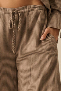 Set It Straight Double Pinstripe Wide-Leg Pants - ShopPromesa
