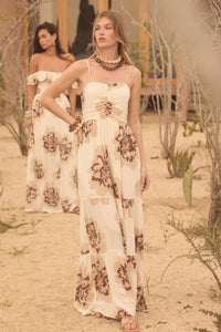 Bloom Me Away Floral Wide-Leg Tiered Jumpsuit - ShopPromesa
