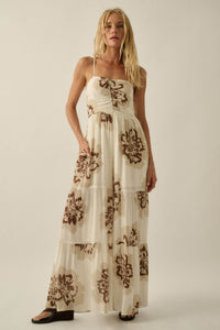 Bloom Me Away Floral Wide-Leg Tiered Jumpsuit - ShopPromesa