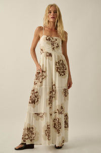 Bloom Me Away Floral Wide-Leg Tiered Jumpsuit - ShopPromesa