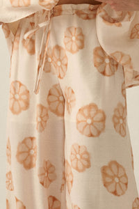 Delightful Days Floral Wide-Leg Drawstring Pants - ShopPromesa