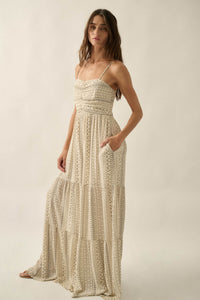 Wild Adventure Geo-Print Tiered Wide-Leg Jumpsuit - ShopPromesa