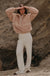 Downtown Lounge Ribbed Knit Drawstring Sweater Pants - ShopPromesa