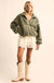 Darling Doll Ruffled Bouclé-Knit Lace-Trim Mini Skort - ShopPromesa