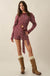 Next in Line Striped Knit Waist-Tie Sweater Shorts - ShopPromesa