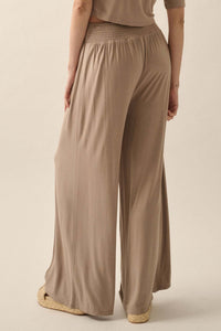 Essential Trends Modal Jersey Wide-Leg Pants - ShopPromesa