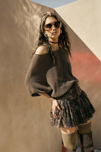 Blossoming Bliss Floral Drop-Waist Mini Skort - ShopPromesa