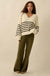 Promise the Label Textured Split-Hem Sweater Pants - ShopPromesa