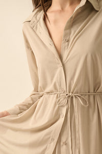 After Hours Ribbed Mesh Belted Shirt Romper - ShopPromesa