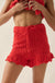 Yes Way Crochet Crochet-Knit Ruffle Shorts - ShopPromesa