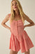 Sugar High Gingham Tiered Ruffle Sweetheart Romper - ShopPromesa