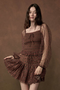 Adore Me Floral Tulle Layered Drop-Waist Mini Skort - ShopPromesa