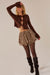 Fast Forward Plaid Gathered Drawstring Mini Skort - ShopPromesa