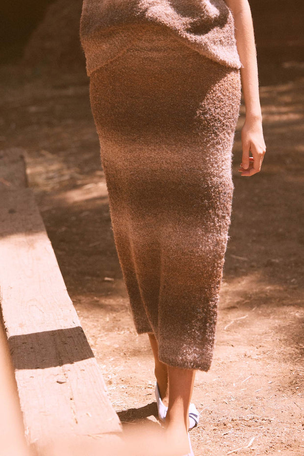 Hue Are You Ombre Knit Maxi Sweater Skirt - ShopPromesa