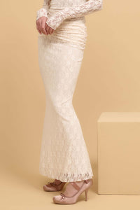 Under the Stars Studded Lace Mermaid Maxi Skirt - ShopPromesa