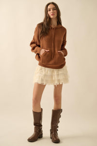 Dolled Up Lace and Mesh Tiered Ruffle Mini Skirt - ShopPromesa