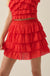 Crush On You Tiered ruffle Eyelet Lace Mini Skirt - ShopPromesa
