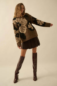 Born Ready Pleated Drawstring Sweater Skirt - ShopPromesa