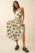 Garden Twirl Floral-Print Gathered Maxi Skirt - ShopPromesa