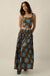 Garden Twirl Floral-Print Gathered Maxi Skirt - ShopPromesa