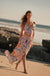 Mallorca Music Tile-Print Button-Front Maxi Skirt - ShopPromesa