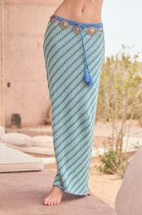 Endless Summer Striped Crochet-Knit Maxi Skirt - ShopPromesa