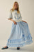 Breezy Day Cotton Gauze Button Ruffle Maxi Skirt - ShopPromesa