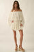 Sweet Freedom Cotton Gauze Drawstring Mini Skirt - ShopPromesa