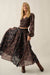 Late Bloomer Floral Two-Tone Paneled Maxi Skirt - ShopPromesa