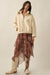 Fancy That Paisley Chiffon Asymmetric Tiered Maxi Skirt - ShopPromesa