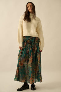 Call Me Cozy Chunky Ribbed Knit Mock Neck Sweater - ShopPromesa