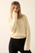 Stay True Rolled Edge Pointelle Rib-Knit Sweater - ShopPromesa