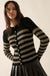 Rule the Day Striped Ribbed Knit Cardigan Sweater - ShopPromesa