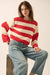Straight Talk Striped Knit Cropped Sweater - ShopPromesa